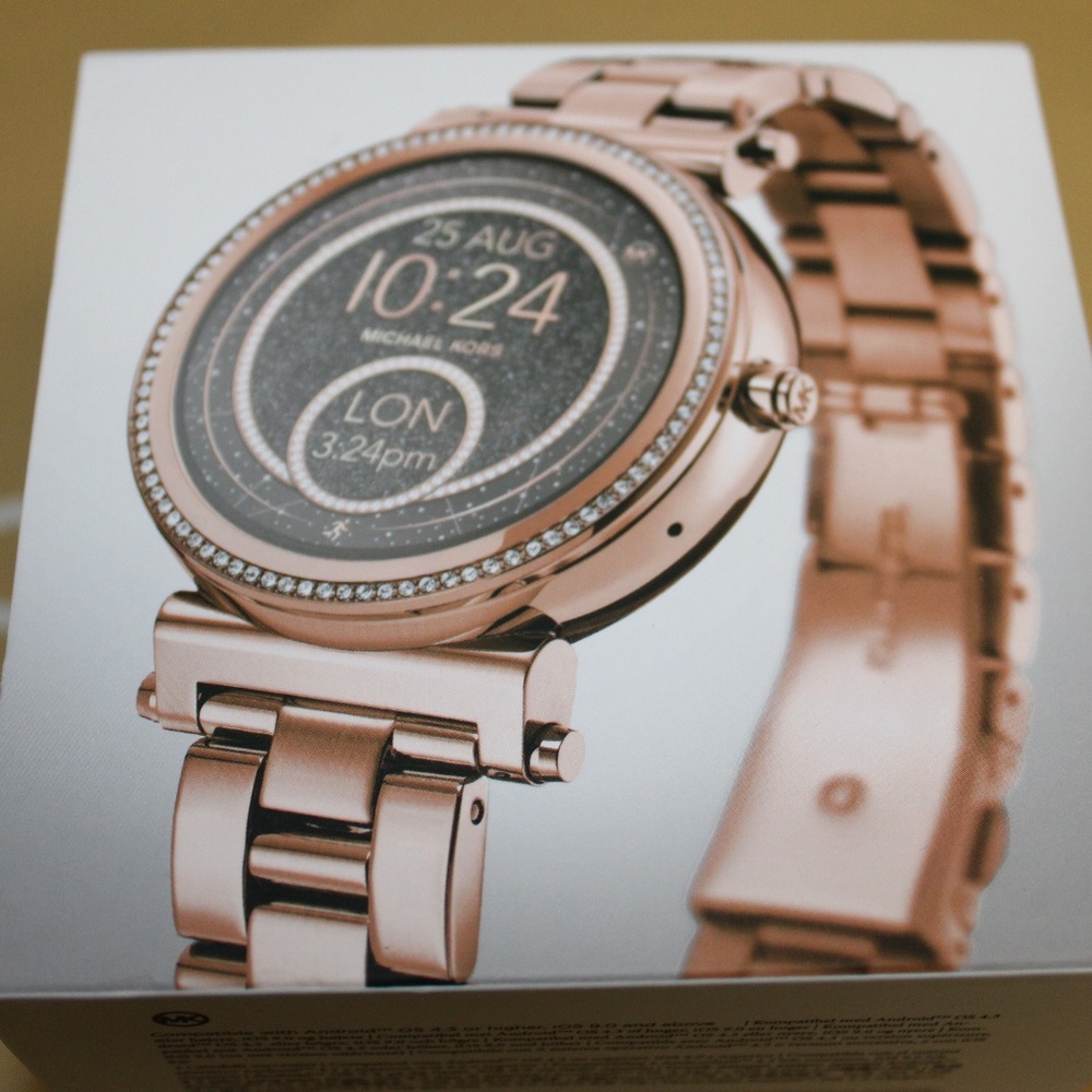 Michael Kors Unisex Rose Gold Smart Watch MKT5022 - Picture 2 of 7